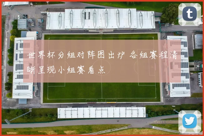 世界杯分组对阵图出炉 各组赛程清晰呈现小组赛看点