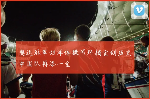 奥运冠军刘洋体操吊环摘金创历史中国队再添一金